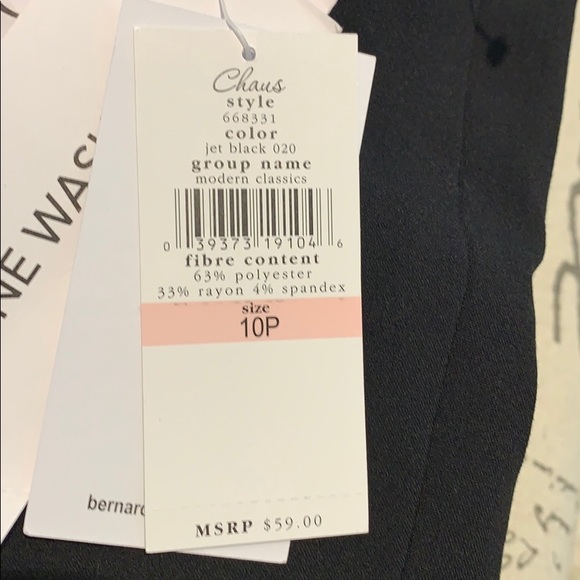 Chaus Dress Pants Size 10 Petite - Picture 7 of 8